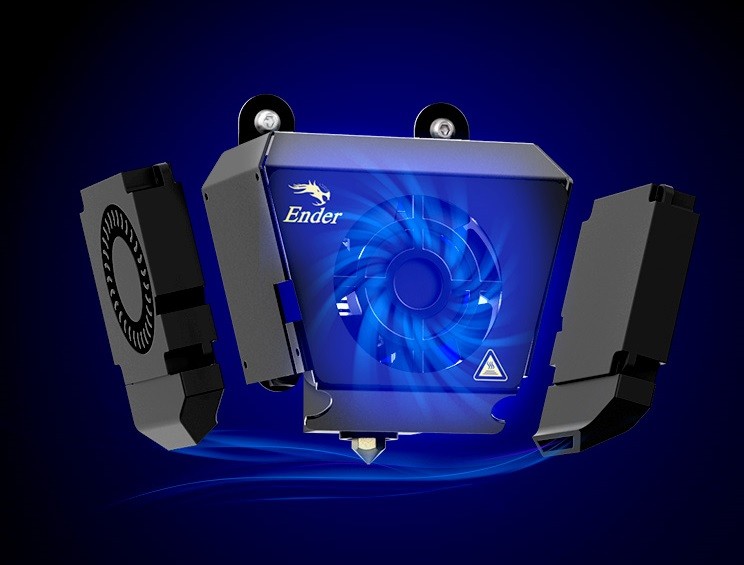 Система охлаждения в 3D Принтере Creality Ender-3 Max 
